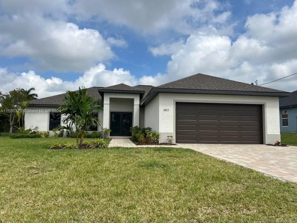 Real estate property located at 1813 25 TER, Lee County, Cape Coral, Cape Coral, FL