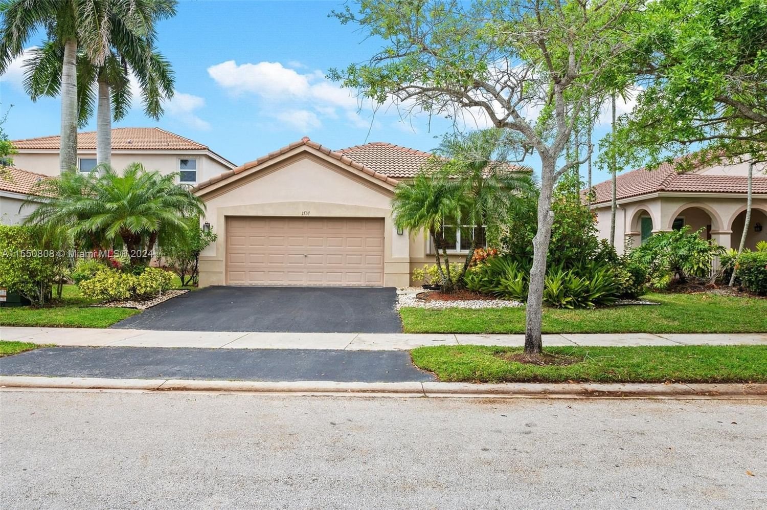 Real estate property located at 1737 Aspen Ln, Broward County, SECTOR 2- PARCELS 21B 22, Weston, FL
