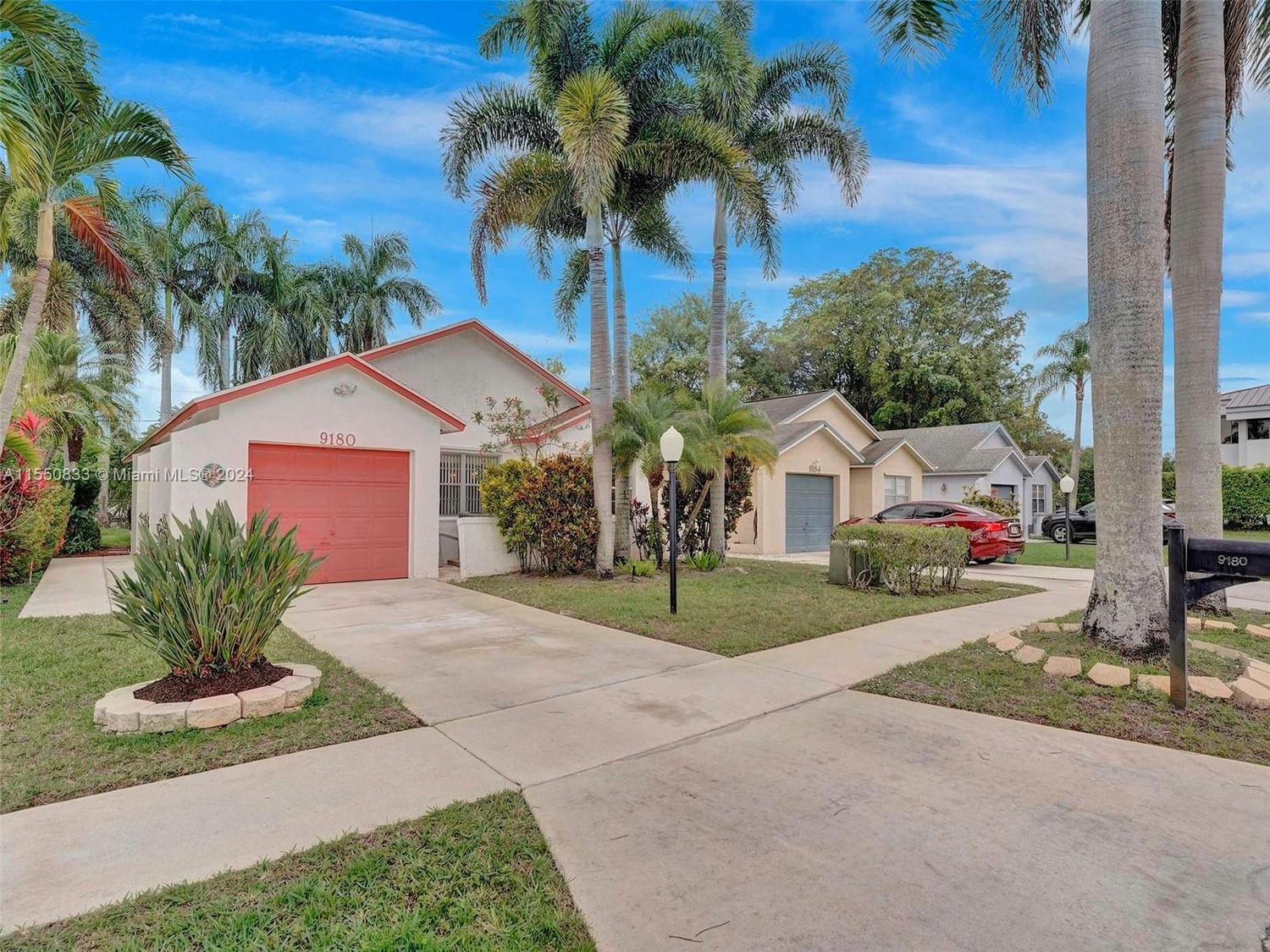 Real estate property located at 9180 Pine Springs Dr, Palm Beach County, PINE SPRINGS 2, Boca Raton, FL