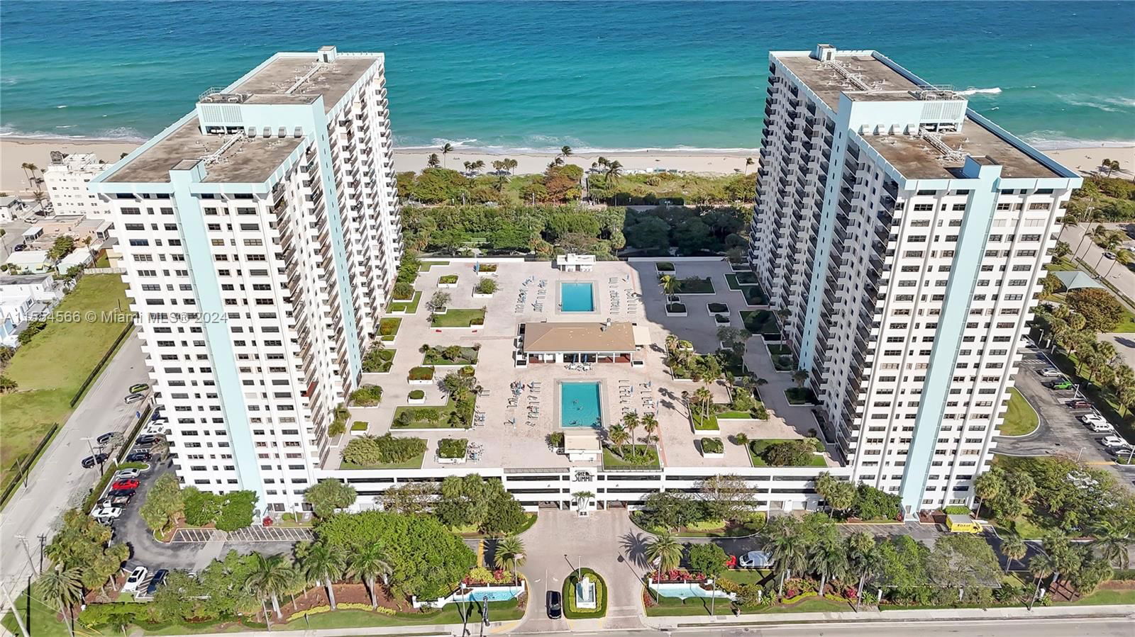 Real estate property located at 1201 Ocean Dr #1804S, Broward County, SUMMIT CONDO, Hollywood, FL