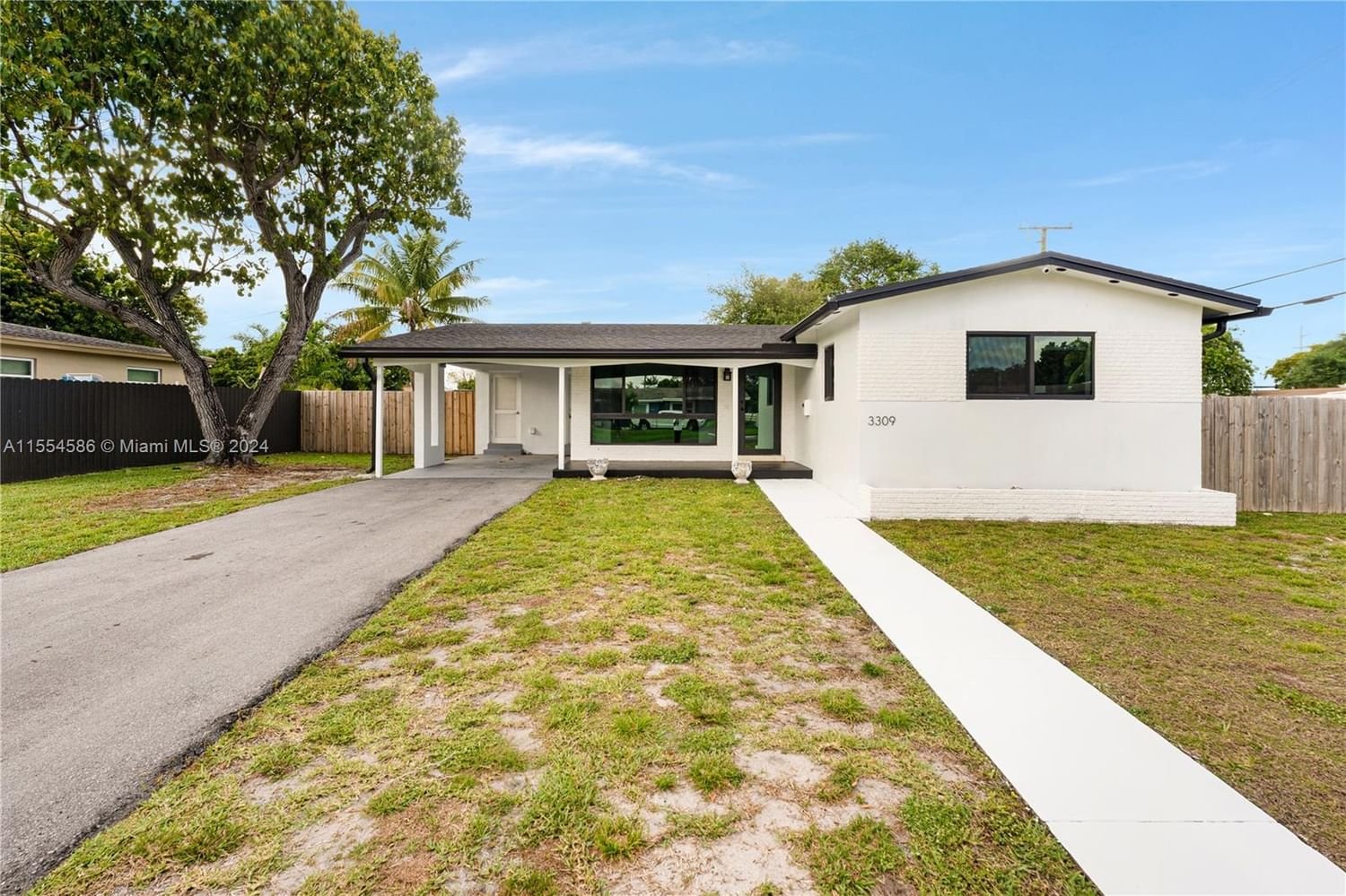 Real estate property located at 3309 Roosevelt St, Broward County, HOLLYWOOD HILLS, Hollywood, FL