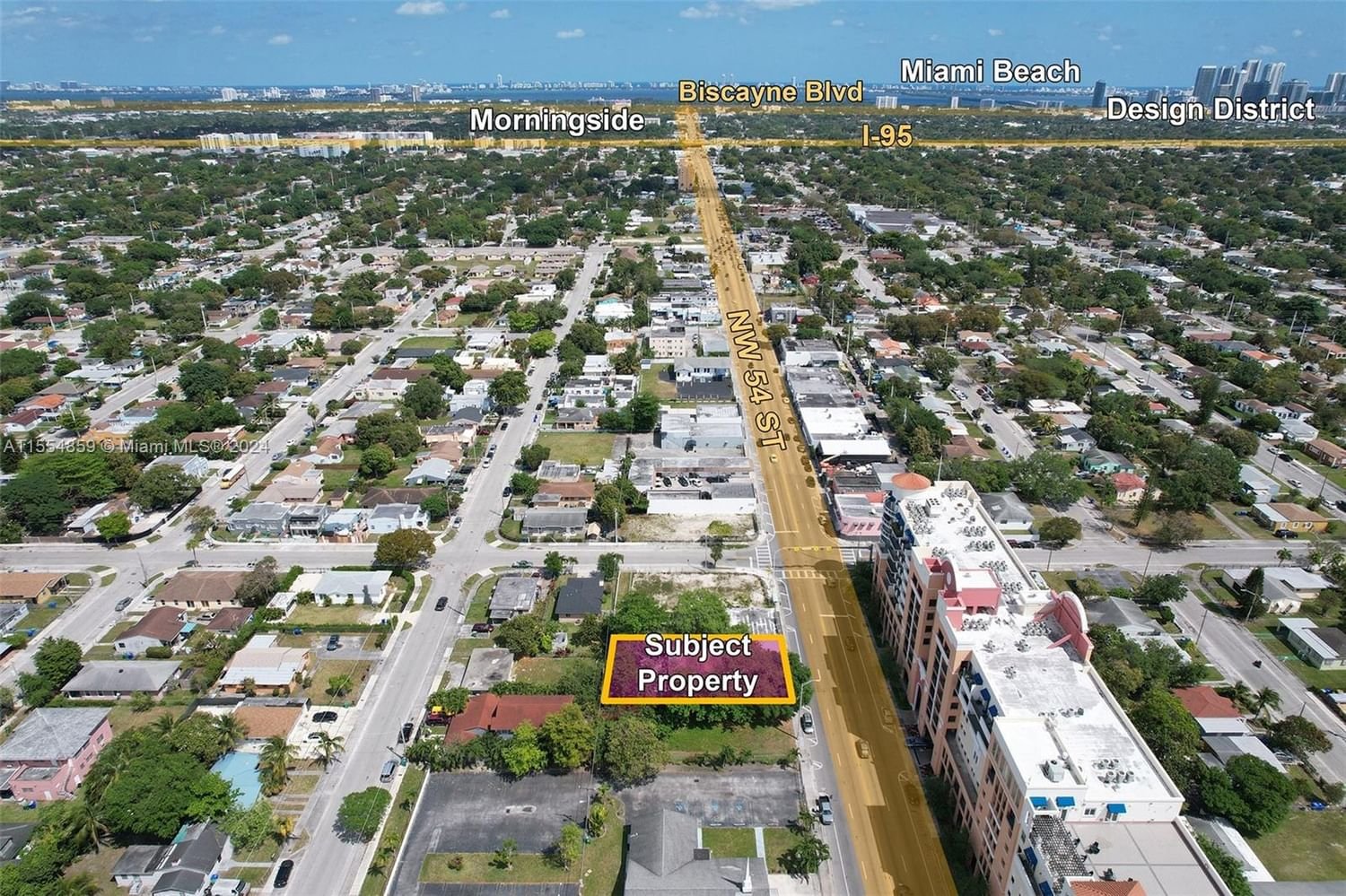 Real estate property located at 1425 54th St, Miami-Dade County, Miami, FL