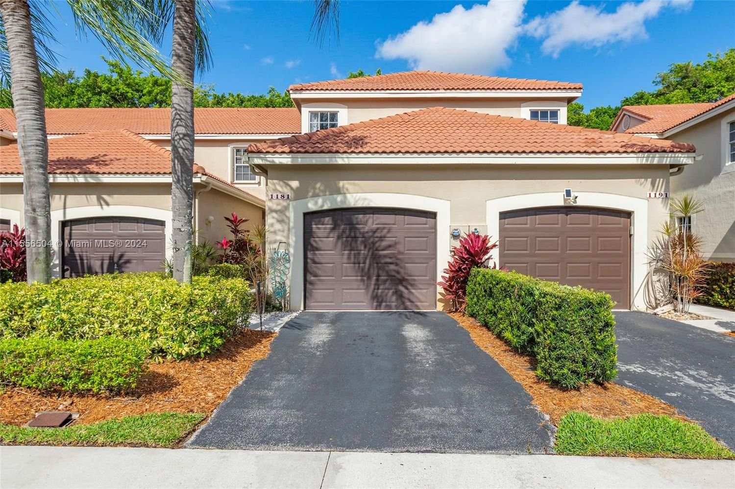 Real estate property located at 1181 Sorrento Dr #1181, Broward County, SECTORS 3 & 4 BOUNDARY PL, Weston, FL