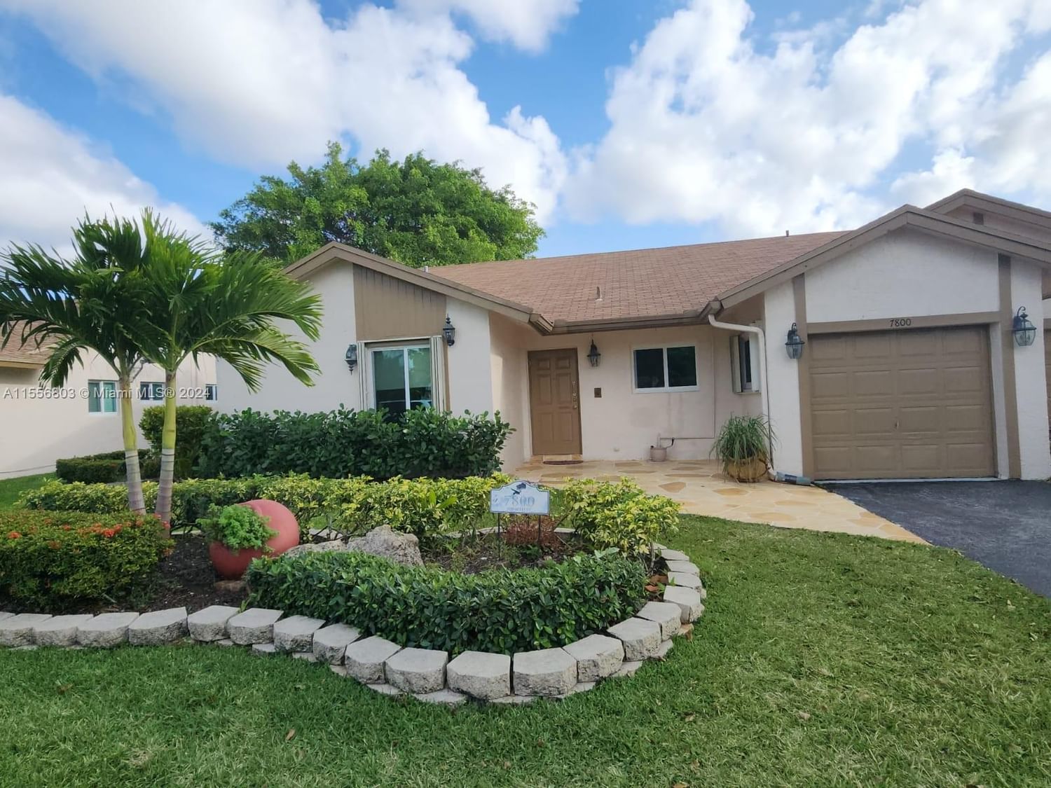 Real estate property located at 7800 60th St, Broward County, WATERSIDE, Tamarac, FL