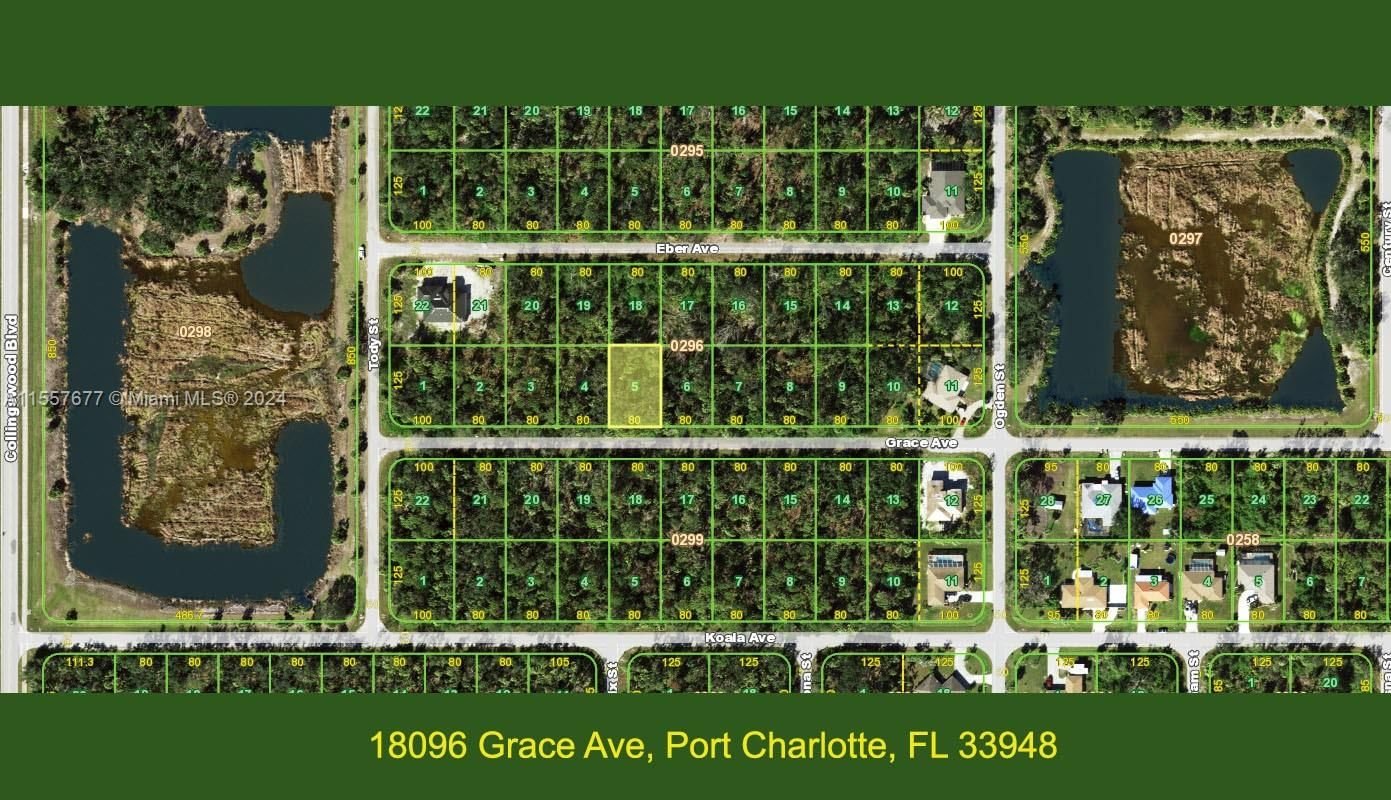 Real estate property located at 18096 Grace Ave, Charlotte County, Port Charlotte Sec 8, Port Charlotte, FL