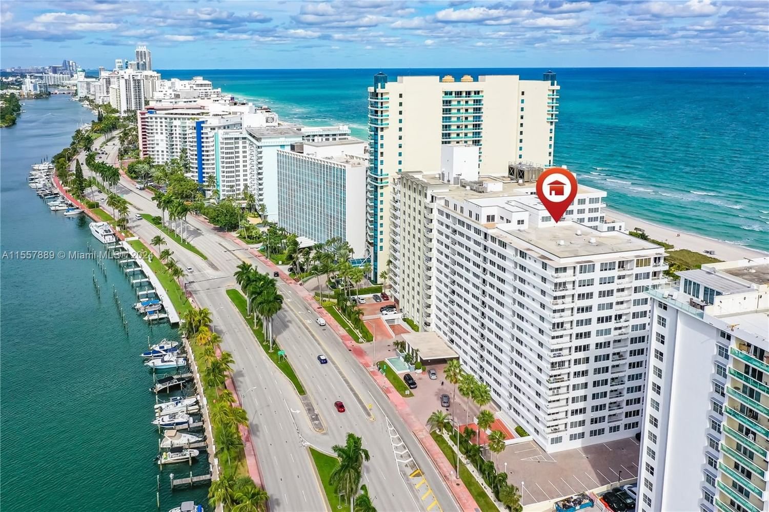 Real estate property located at 5005 Collins Ave #506, Miami-Dade County, THE CARRIAGE CLUB NORTH C, Miami Beach, FL
