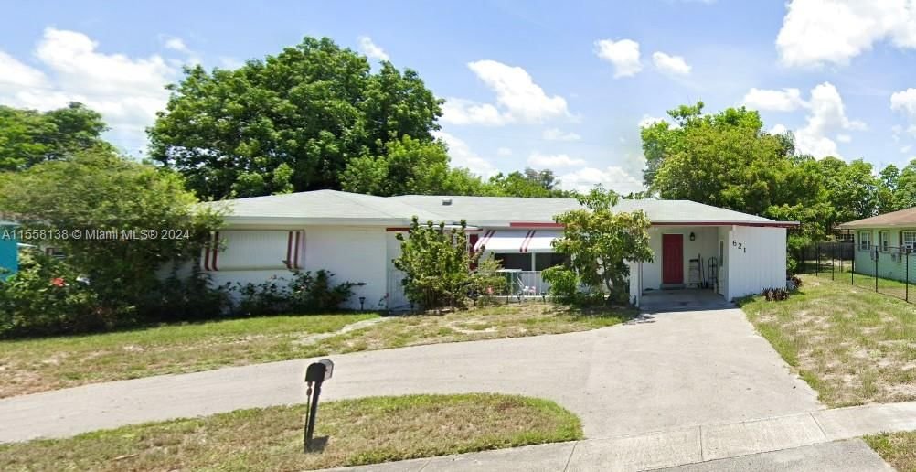 Real estate property located at 621 Melrose Cir, Broward County, MELROSE PARK SEC 4, Fort Lauderdale, FL