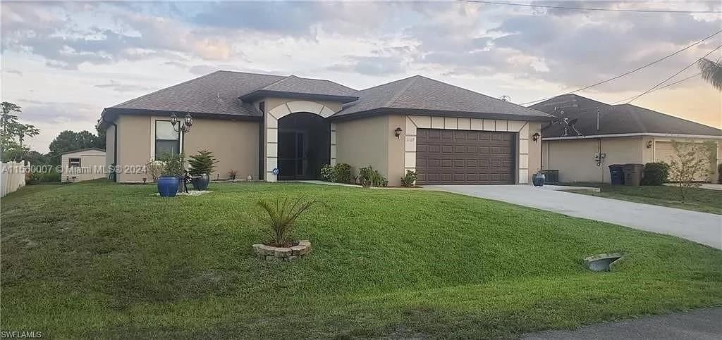 Real estate property located at 2707 18th Street SW, Lee County, Lehigh Acres, Lehigh Acres, FL