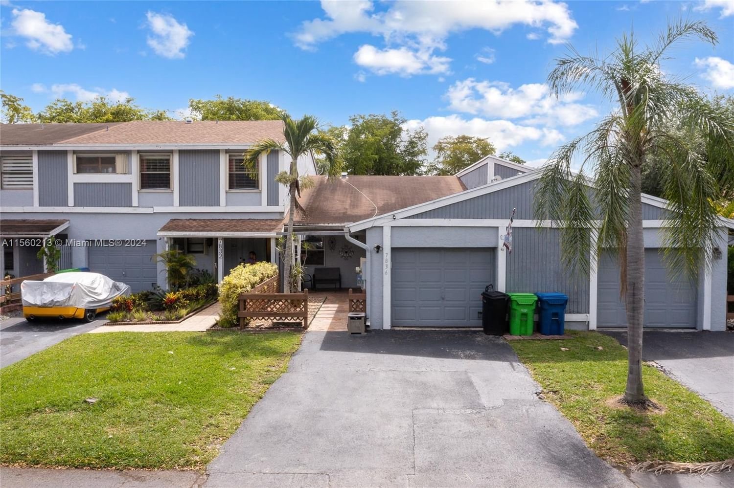 Real estate property located at 7836 41st St, Broward County, HEFTLER TOWNHOUSES AT RED, Sunrise, FL