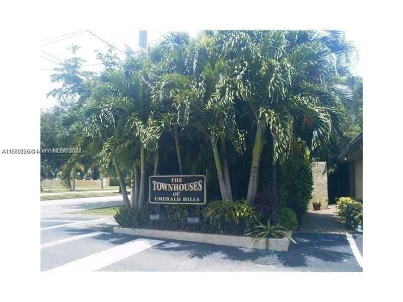 Real estate property located at , Broward County, TOWNHOUSES OF EMERALD HIL, Hollywood, FL