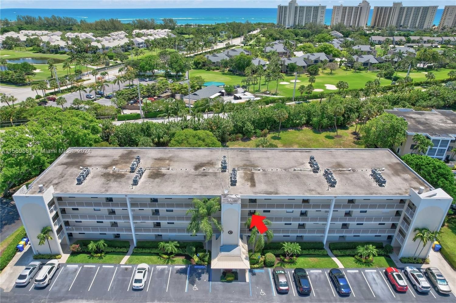 Real estate property located at 300 A1a #305C, Palm Beach County, OCEAN PARKS CONDO, Jupiter, FL