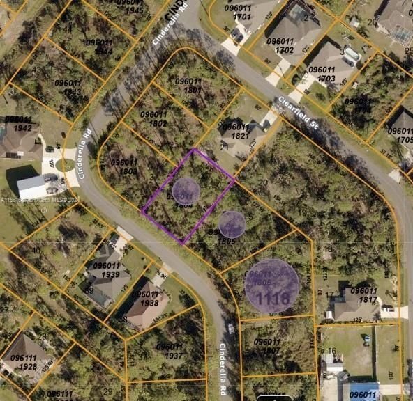 Real estate property located at 0 Cinderella Road, Sarasota County, PORT CHARLOTTE SUB 25, North Port, FL