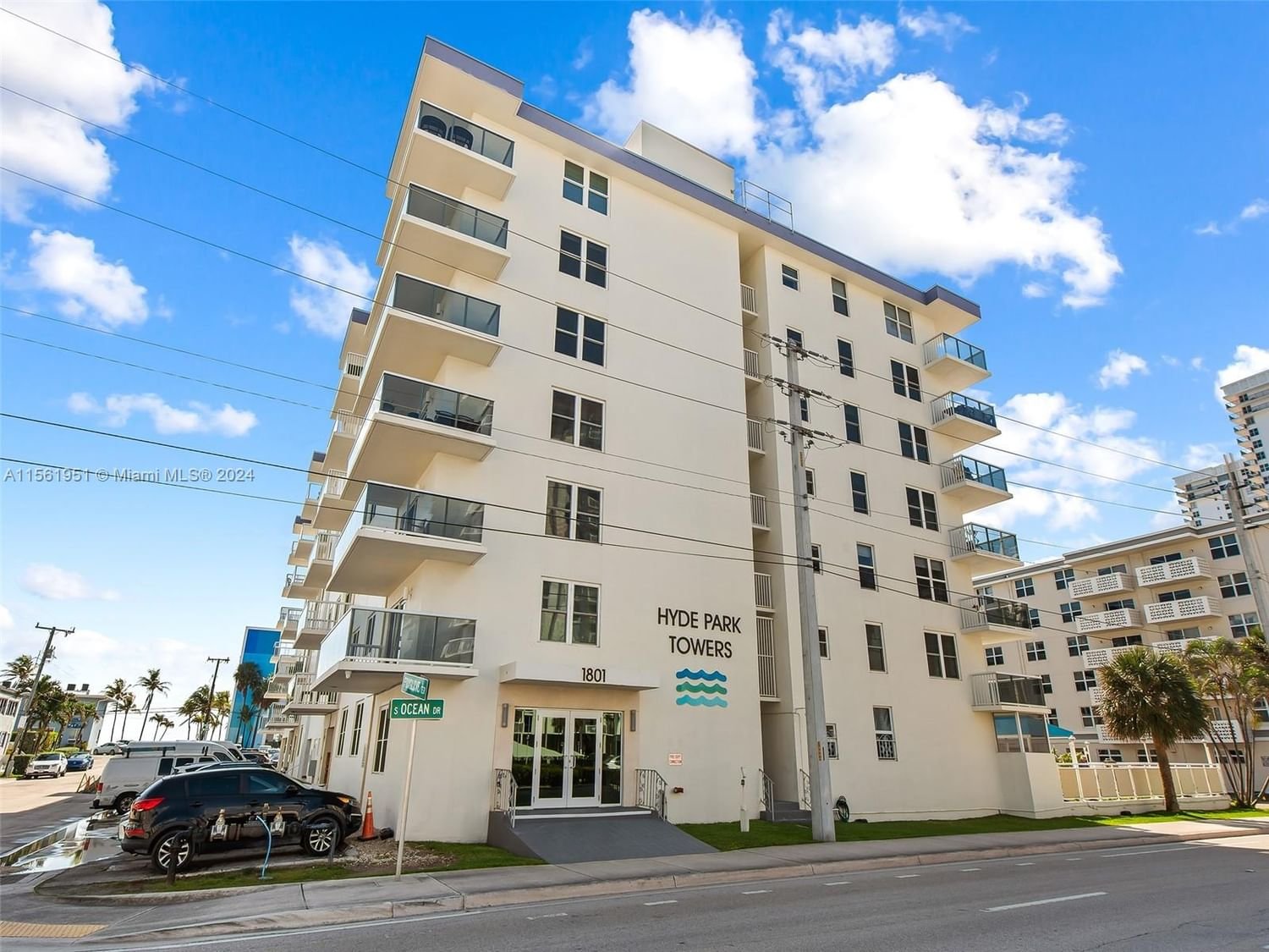 Real estate property located at 1801 Ocean Dr #606, Broward County, HYDE PARK TOWERS CONDO, Hollywood, FL
