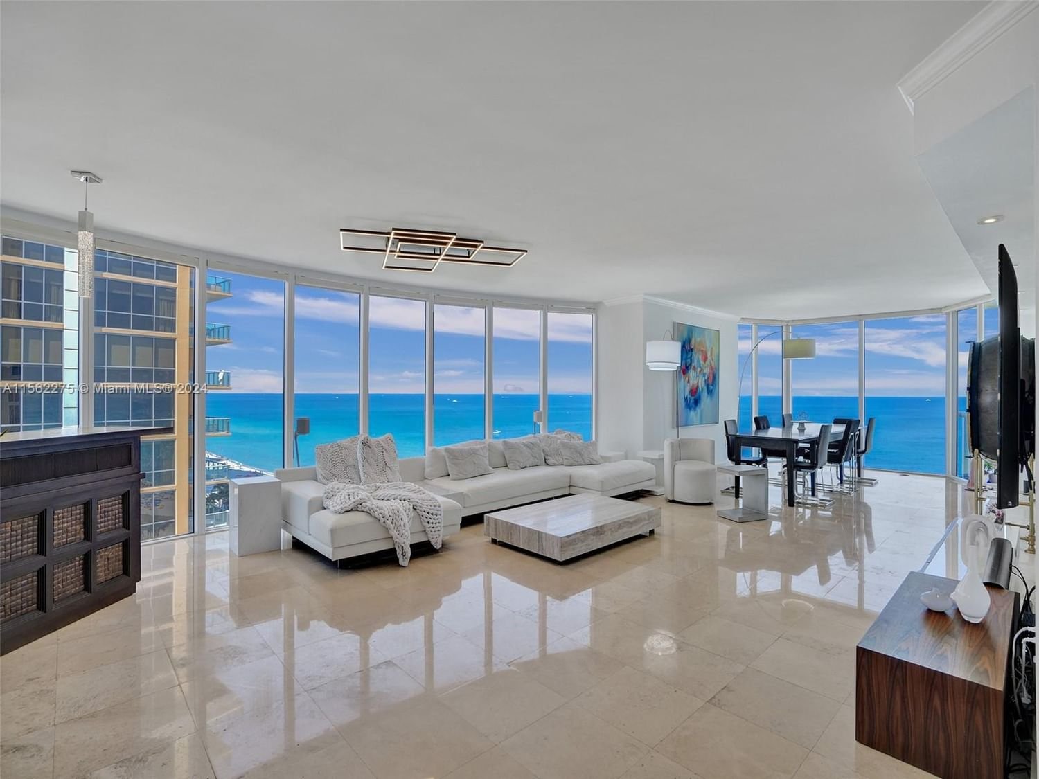 Real estate property located at 17555 Collins Ave #1608, Miami-Dade County, THE PINNACLE CONDO, Sunny Isles Beach, FL