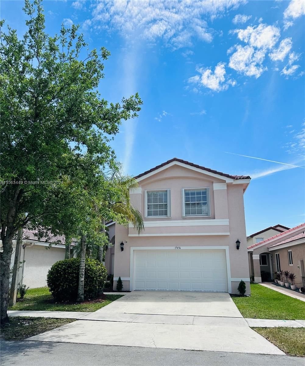 Real estate property located at 17456 20th St, Broward County, SILVER LAKES PHASE III RE, Miramar, FL