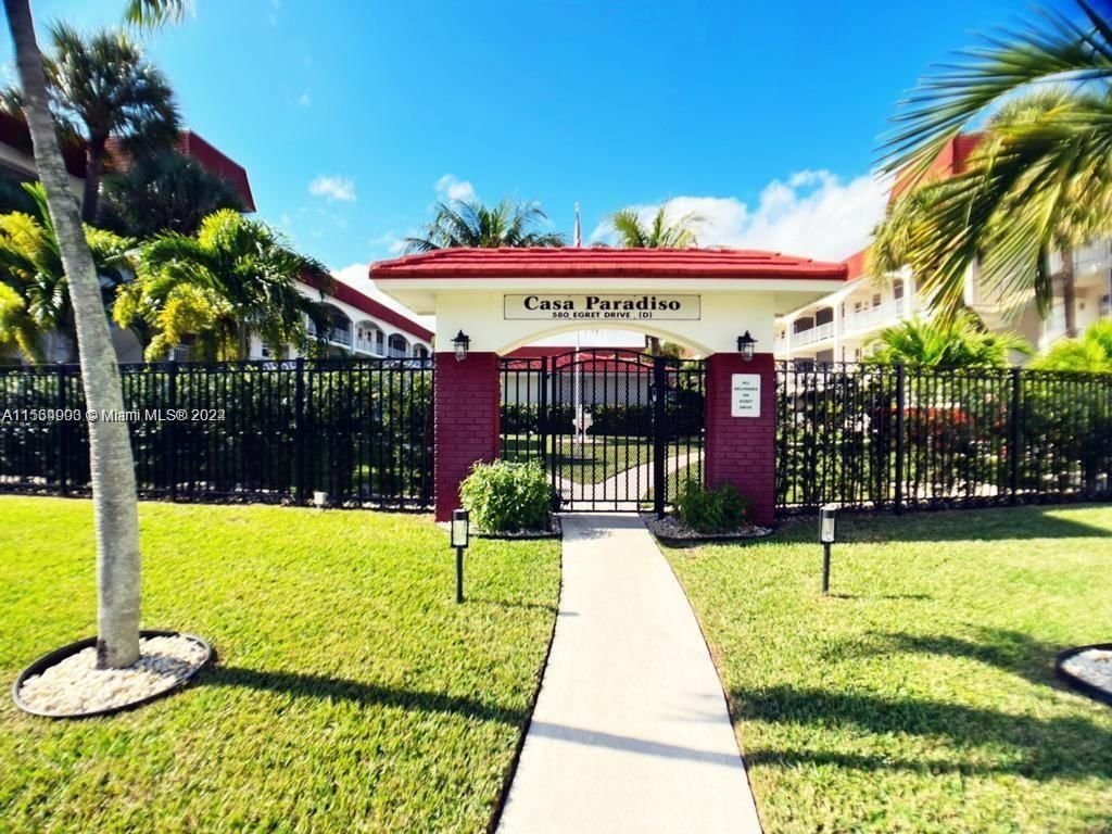Real estate property located at 580 Egret Dr #302, Broward County, CASA PARADISO CO-OP, Hallandale Beach, FL