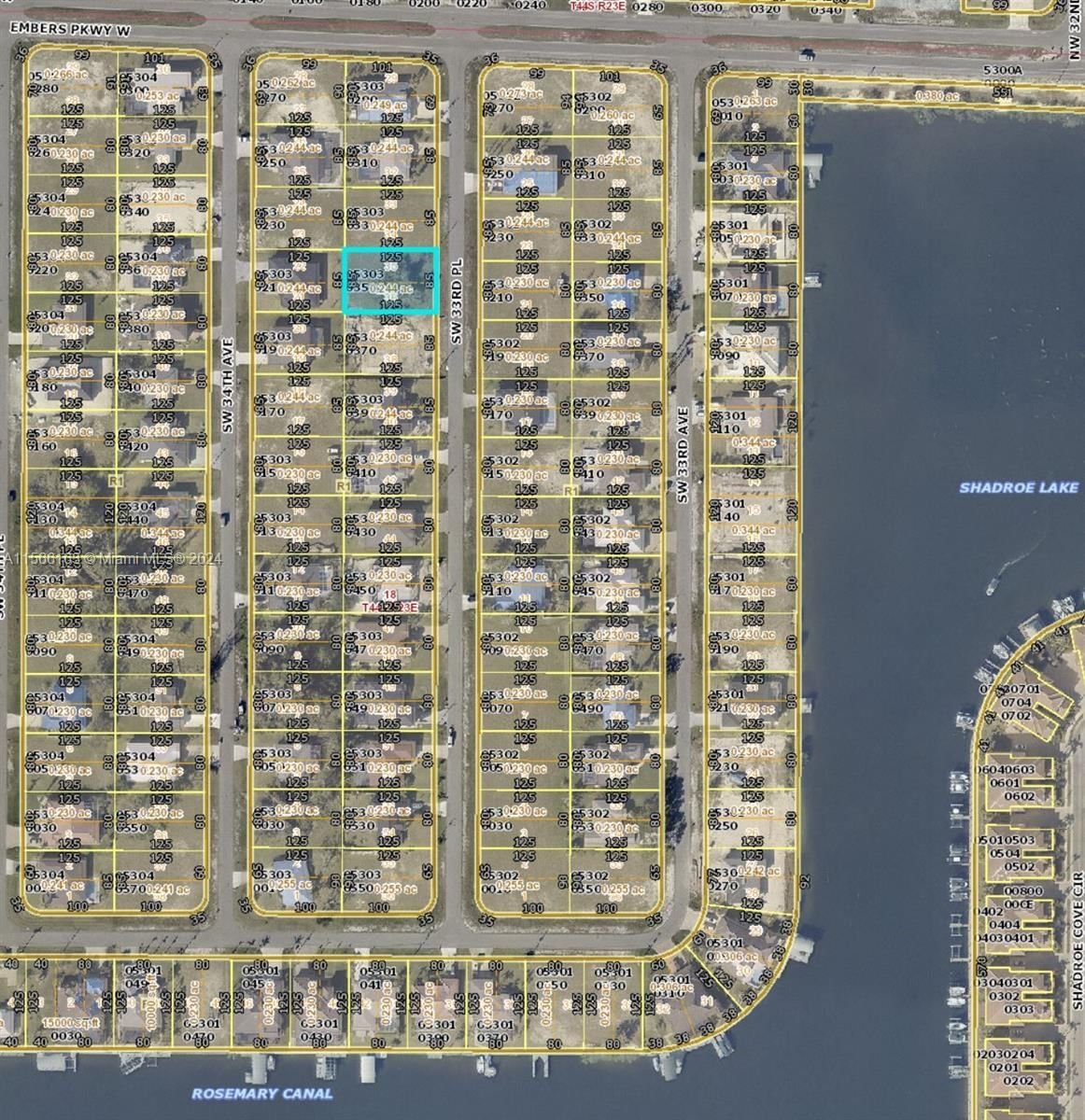 Real estate property located at 14 33 PL, Lee County, Cape Coral, Cape Coral, FL