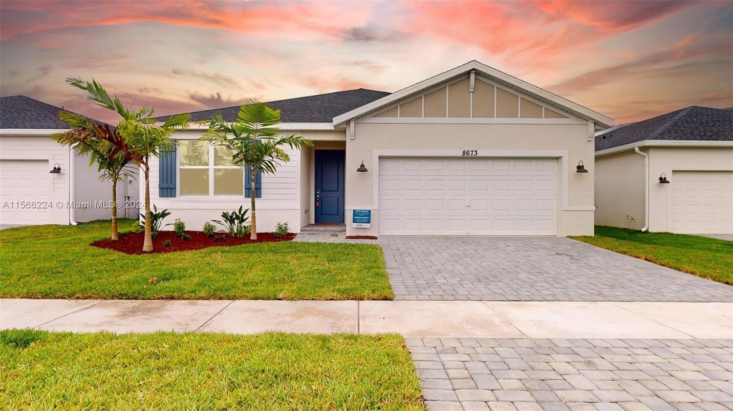 Real estate property located at 8673 Dahlia Cir, St Lucie County, AZALEA, Port St. Lucie, FL