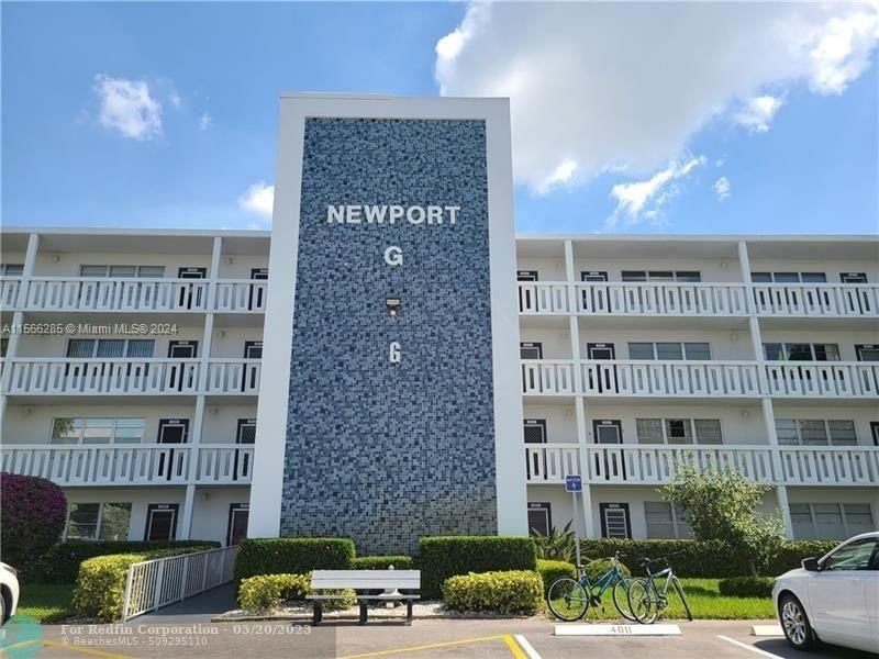 Real estate property located at 1011 Newport G #1011, Broward County, NEWPORT G CONDO, Deerfield Beach, FL