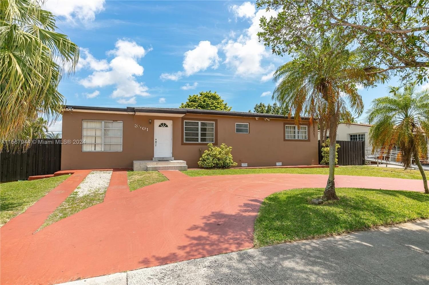 Real estate property located at 3301 82nd Ave, Miami-Dade County, REV PL OF 3RD ADDN TO BAK, Miami, FL