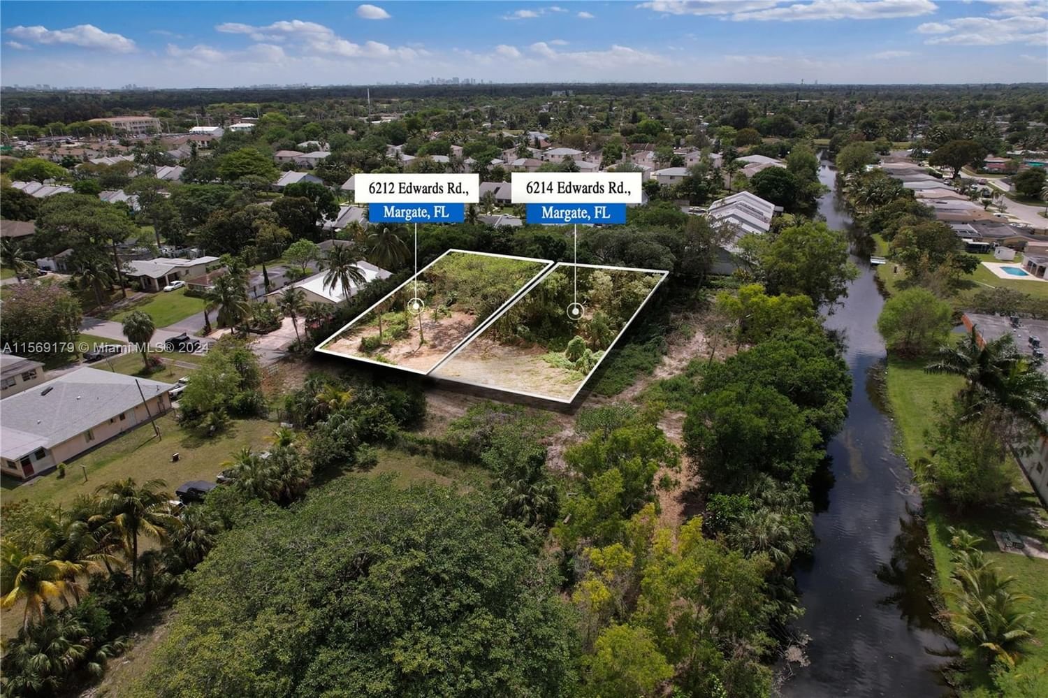 Real estate property located at 0 Edwards Rd, Broward County, HAMMON HEIGHTS, Margate, FL