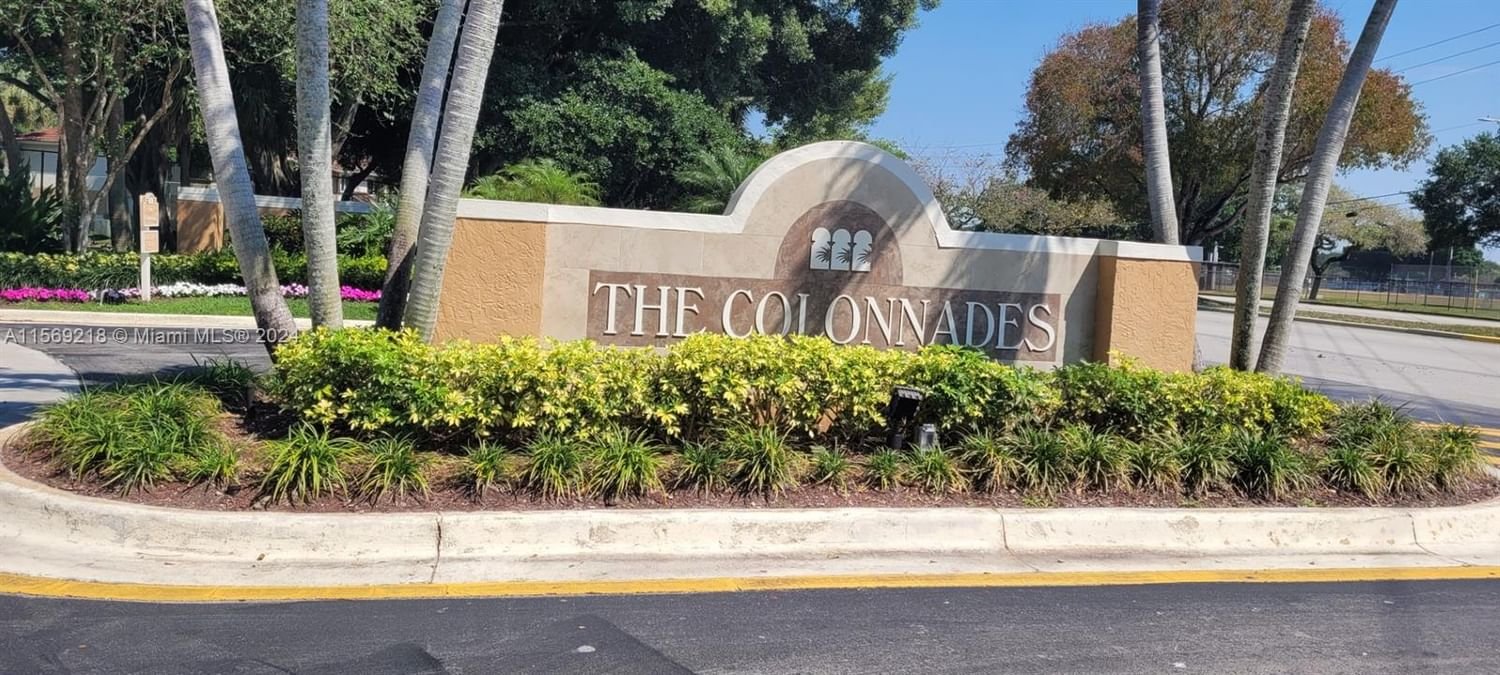 Real estate property located at 730 91st Ter #730, Broward County, COLONNADES CONDO, Plantation, FL