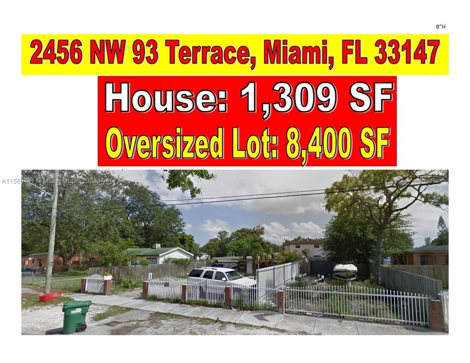 Real estate property located at 2456 93rd Ter, Miami-Dade County, GULFAIR ESTATES, Miami, FL