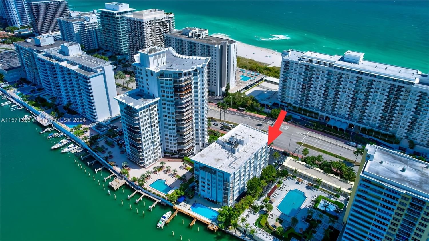 Real estate property located at 5640 Collins Ave #8A, Miami-Dade County, ASHLEY APARTMENTS CONDOMI, Miami Beach, FL