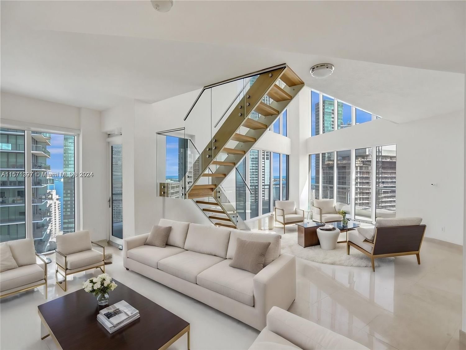Real estate property located at 60 13th St #3000, Miami-Dade County, INFINITY AT BRICKELL COND, Miami, FL
