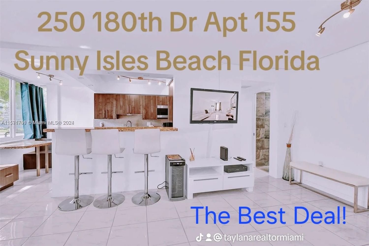 Real estate property located at 250 180th Dr #155, Miami-Dade County, CARIBBEAN BREEZE CONDO, Sunny Isles Beach, FL