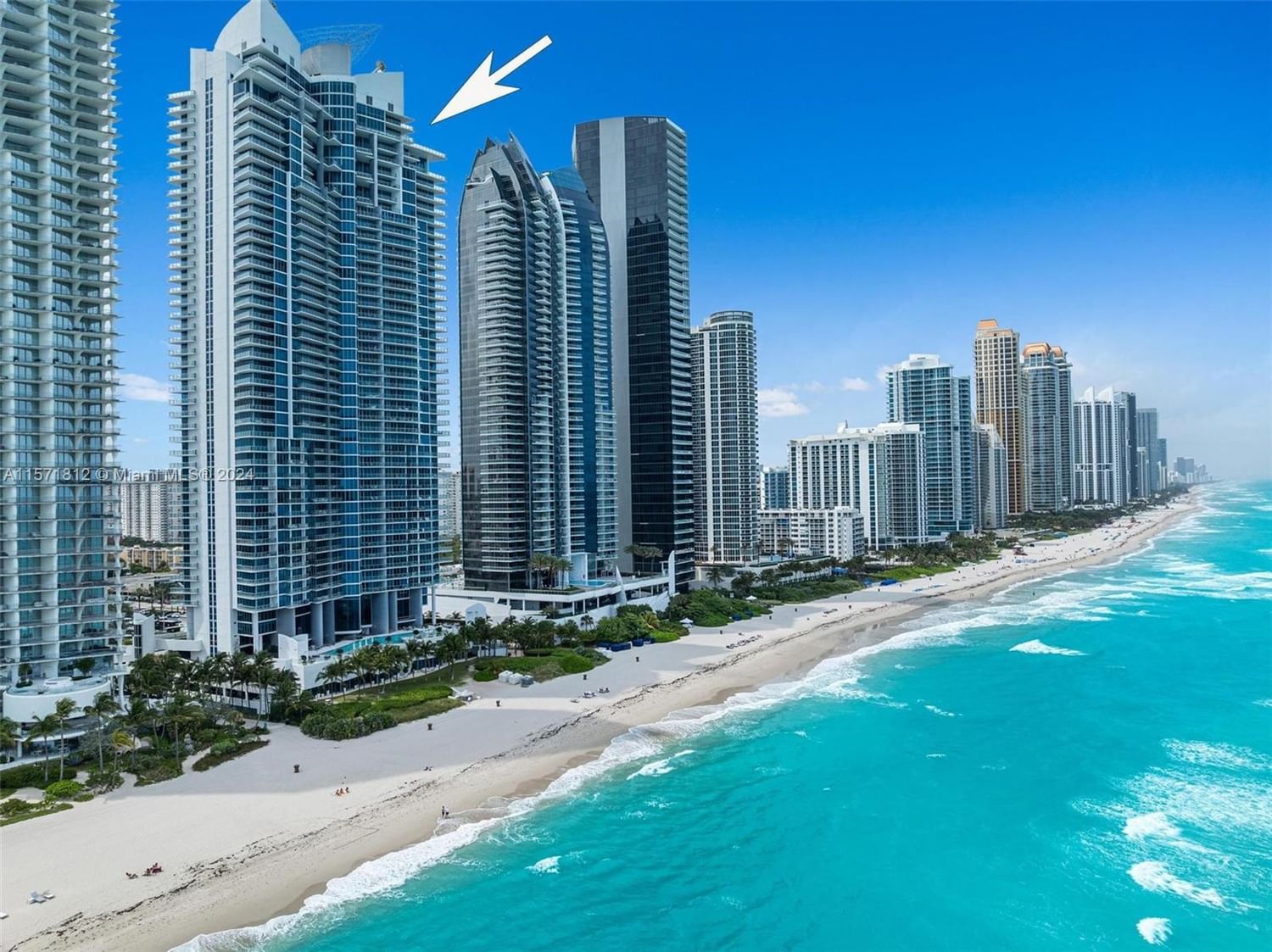 Real estate property located at 17001 Collins Ave #3607, Miami-Dade, JADE BEACH, Sunny Isles Beach, FL