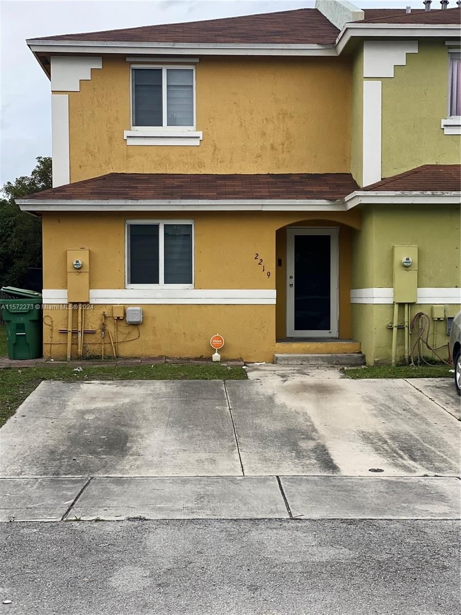 Real estate property located at 2219 135th Ter #2219, Miami-Dade County, SUPERIOR GARDENS, Opa-Locka, FL