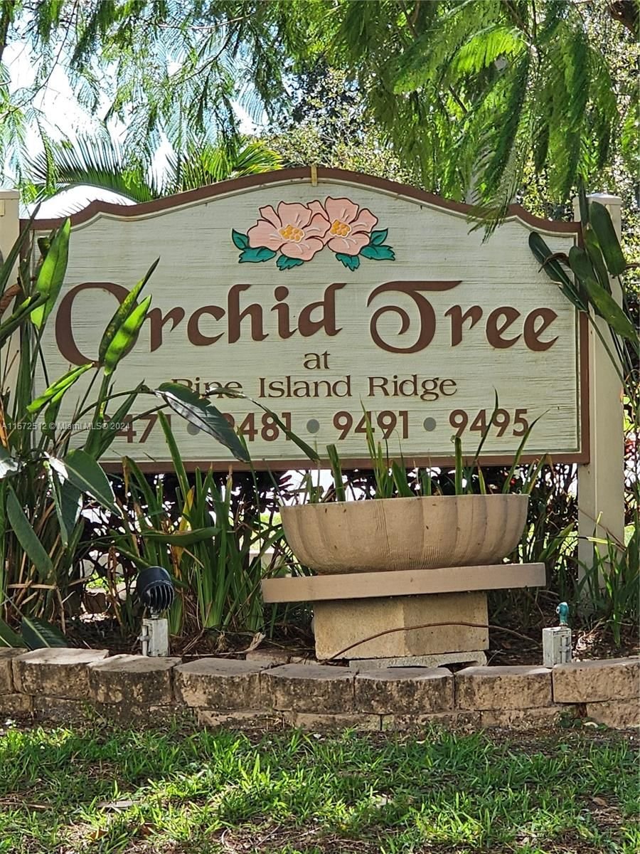 Real estate property located at 9471 Evergreen Pl #105, Broward County, ORCHID TREE CONDO ONE, Davie, FL