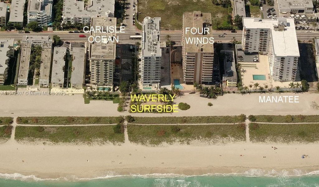 Real estate property located at 9201 Collins Ave #524, Miami-dade, The Waverly At Surfside B, Surfside, FL