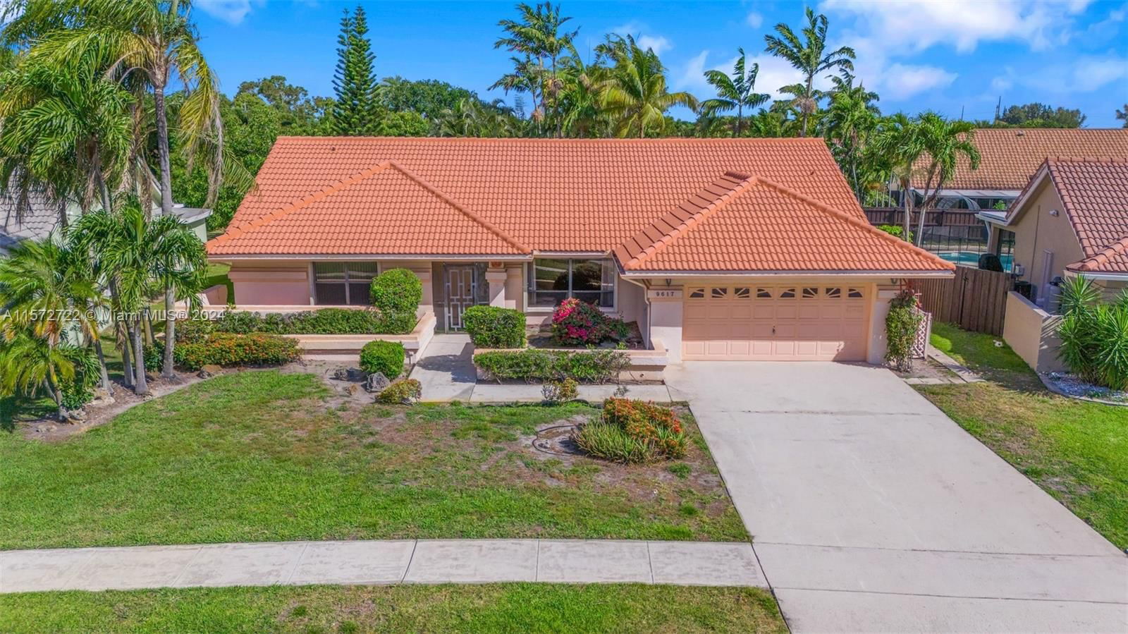 Real estate property located at 9617 Majestic Way, Palm Beach, SUN VALLEY PUD 1, Boynton Beach, FL