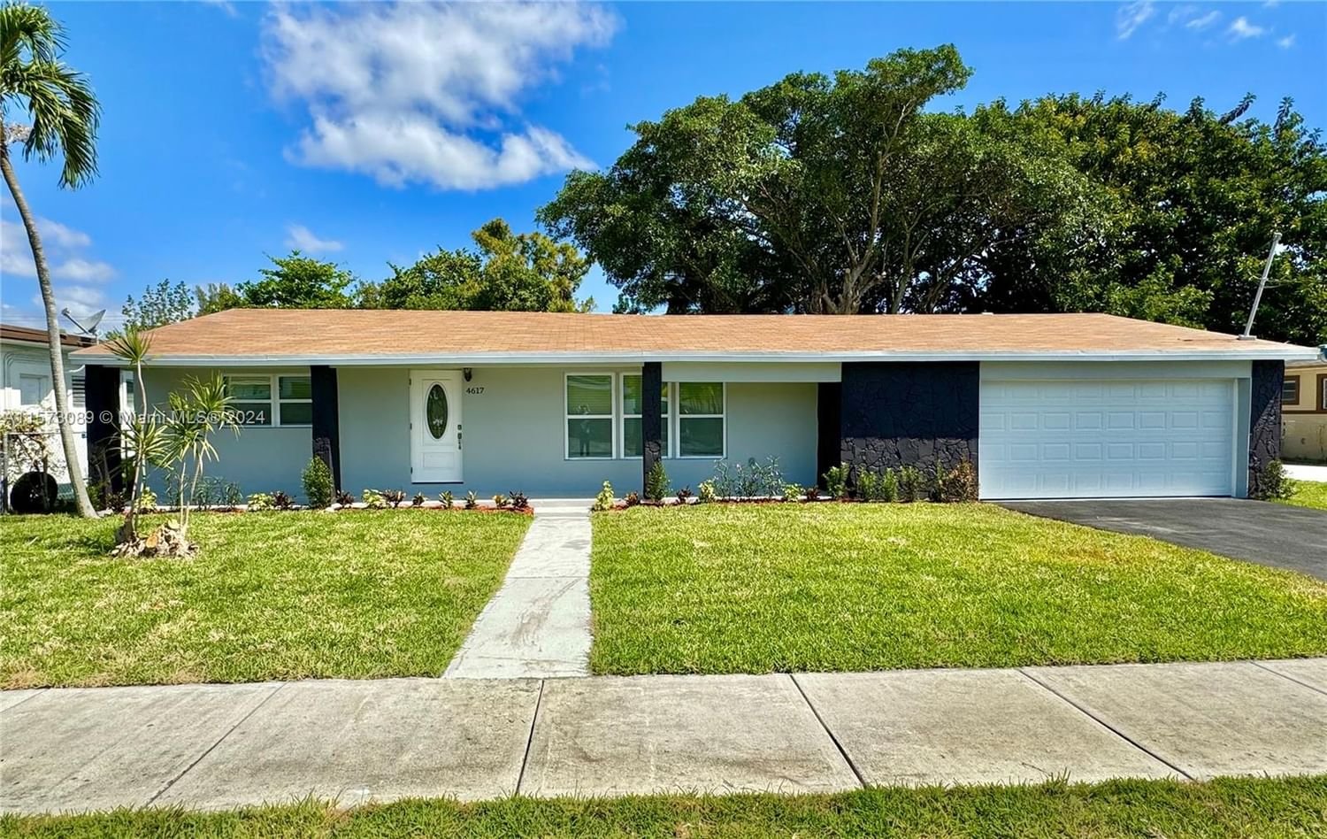Real estate property located at 4617 20th St, Broward County, CARVER RANCHES, West Park, FL