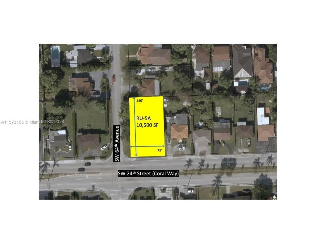 Real estate property located at 6395 Coral Way, Miami-Dade County, TAMIAMI ACRES PLAN 2, Miami, FL