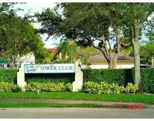 Real estate property located at , Broward County, CORAL SPRINGS TOWER CLUB, Coral Springs, FL