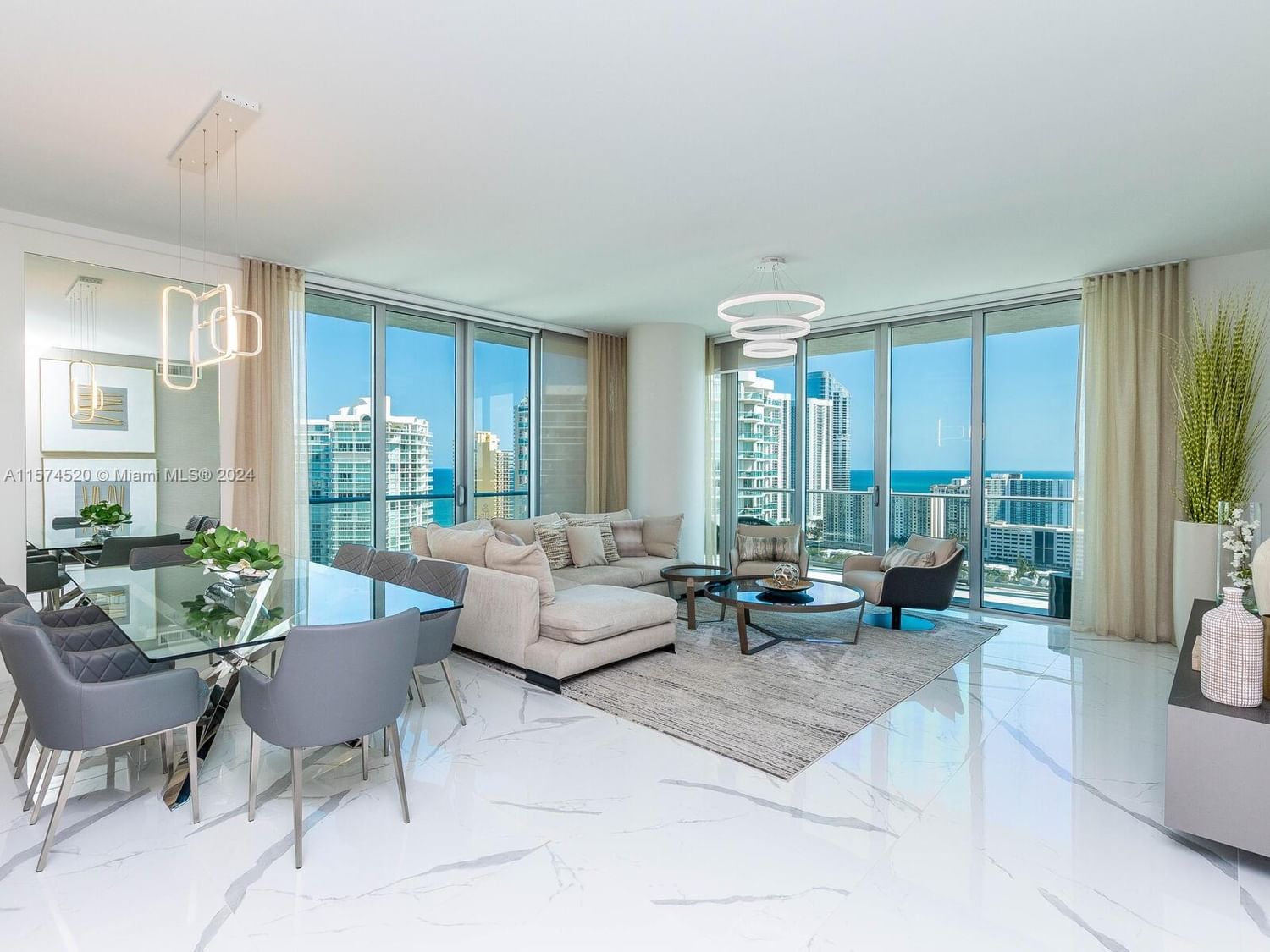 Real estate property located at 330 Sunny Isles Blvd #5-2508, Miami-Dade County, PARQUE TOWERS CONDO, Sunny Isles Beach, FL