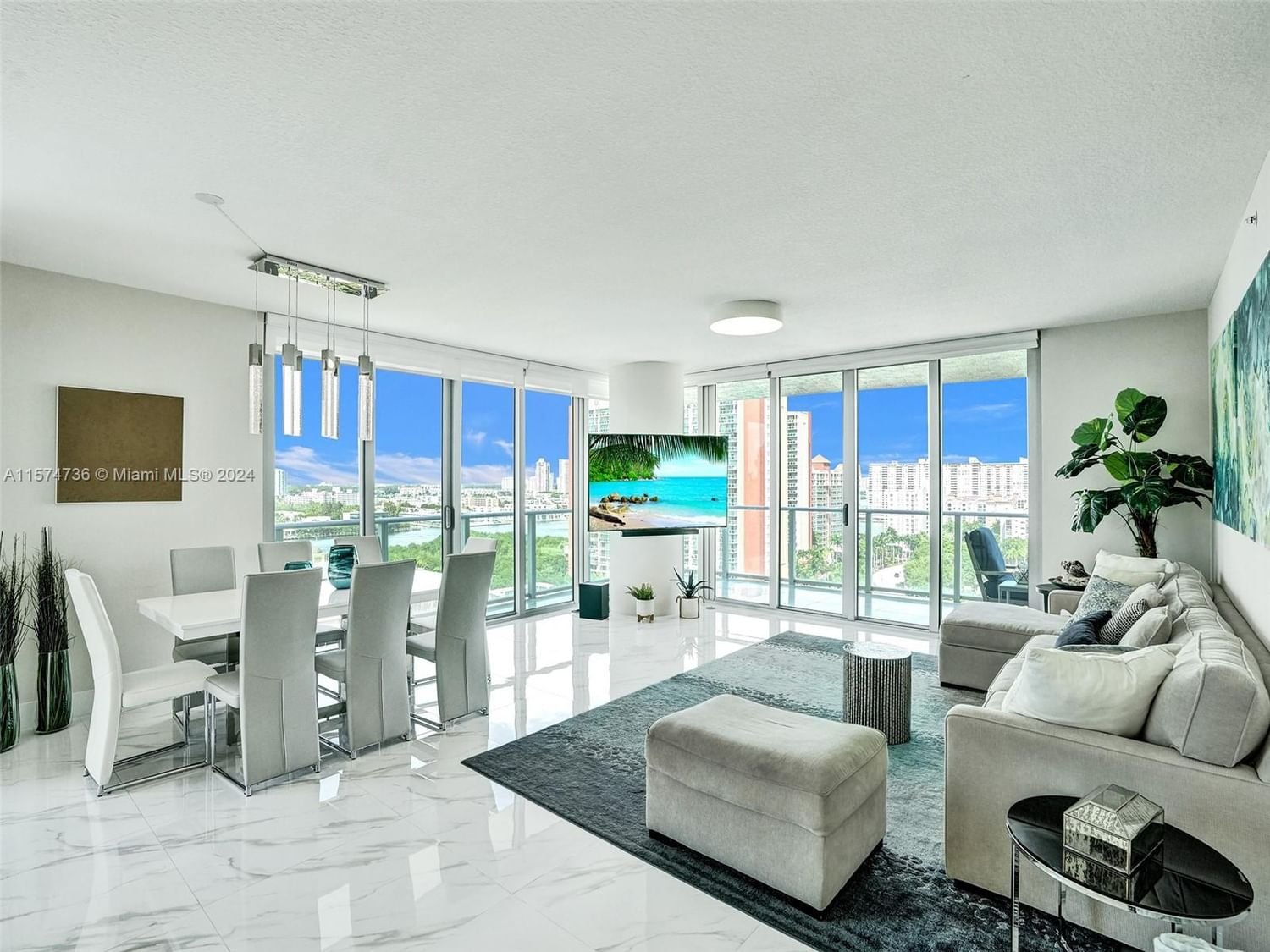 Real estate property located at 300 Sunny Isles Blvd #4-1407, Miami-Dade County, PARQUE TOWERS CONDO, Sunny Isles Beach, FL