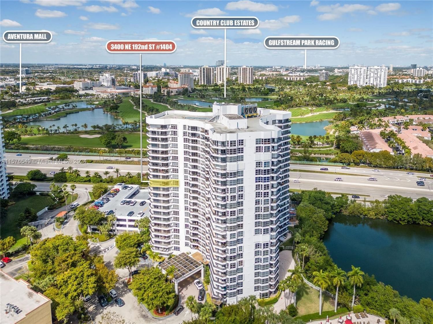 Real estate property located at 3400 192nd St #1404, Miami-Dade County, MYSTIC POINTE TOWER 600 C, Aventura, FL