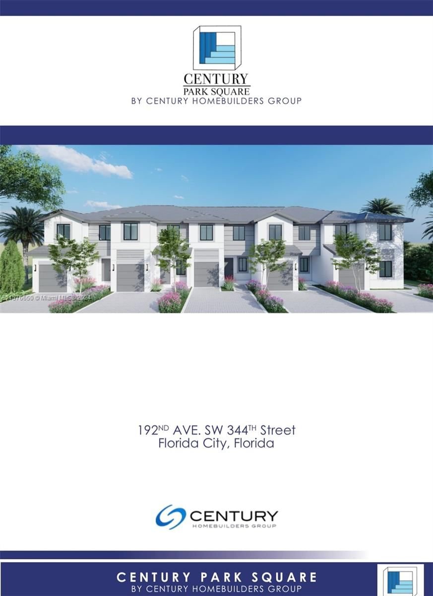 Real estate property located at 18938 345 ter #18938, Miami-Dade County, CENTURY PARK SQUARE, Homestead, FL