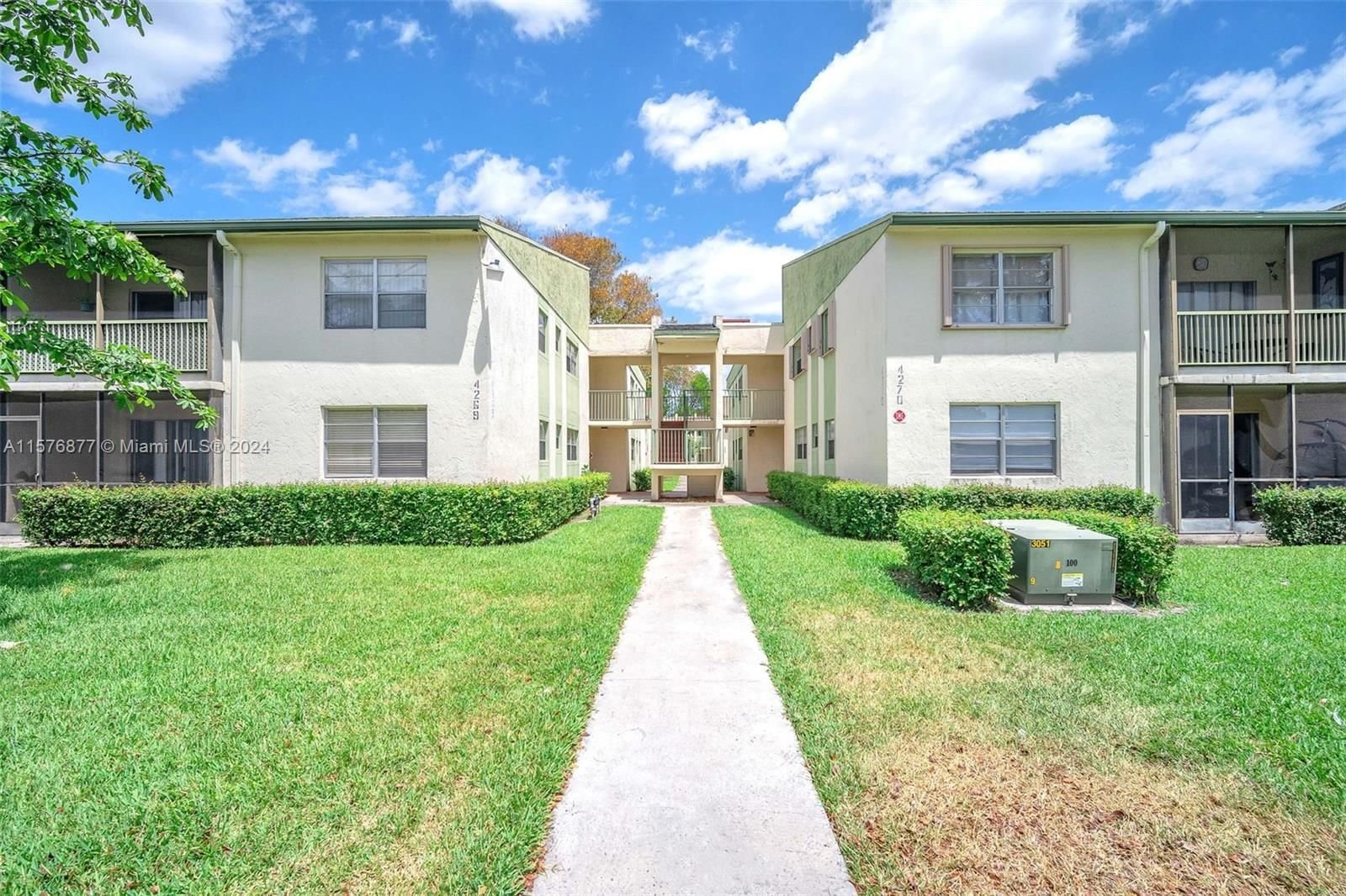 Real estate property located at 4270 89th Ave #101, Broward County, RAMBLEWOOD EAST CONDO, Coral Springs, FL