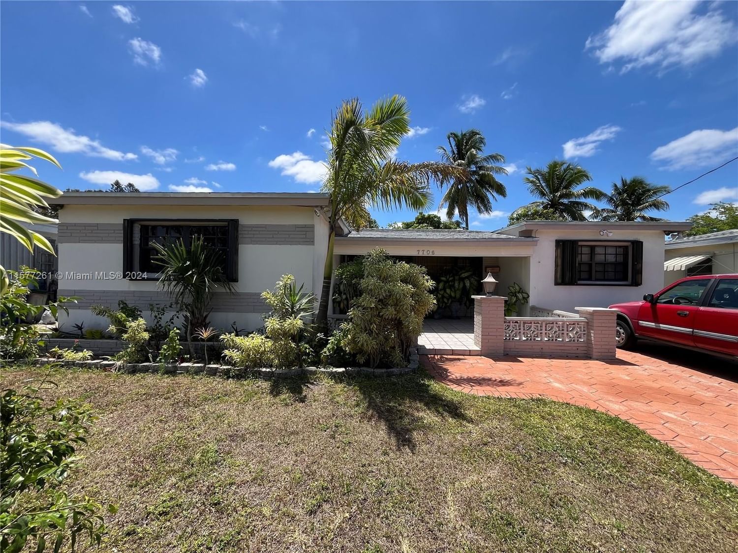 Real estate property located at 7706 Granada Blvd, Broward County, MIRAMAR SEC 10, Miramar, FL