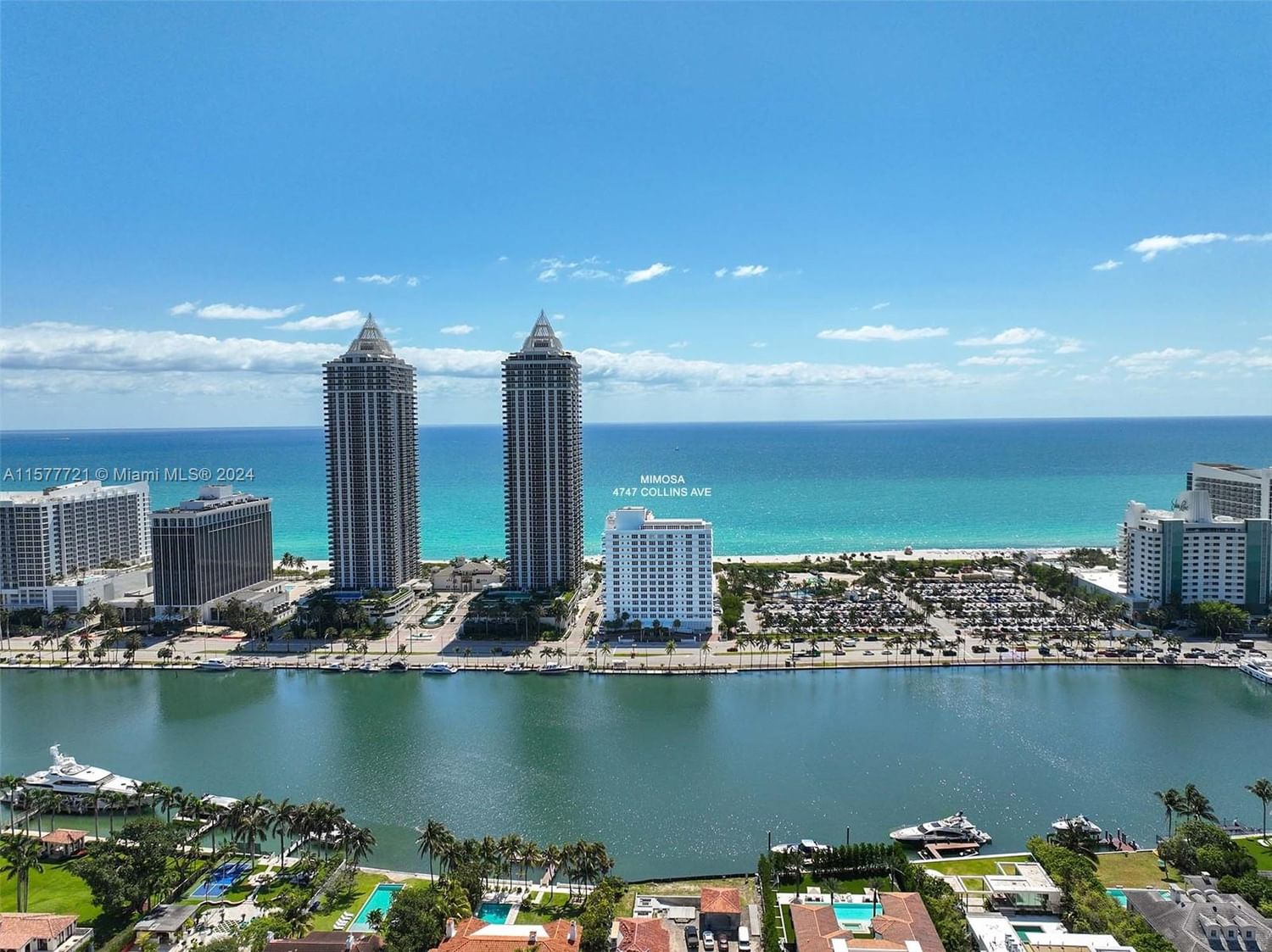 Real estate property located at 4747 Collins Ave #709, Miami-Dade County, MIMOSA CONDO, Miami Beach, FL