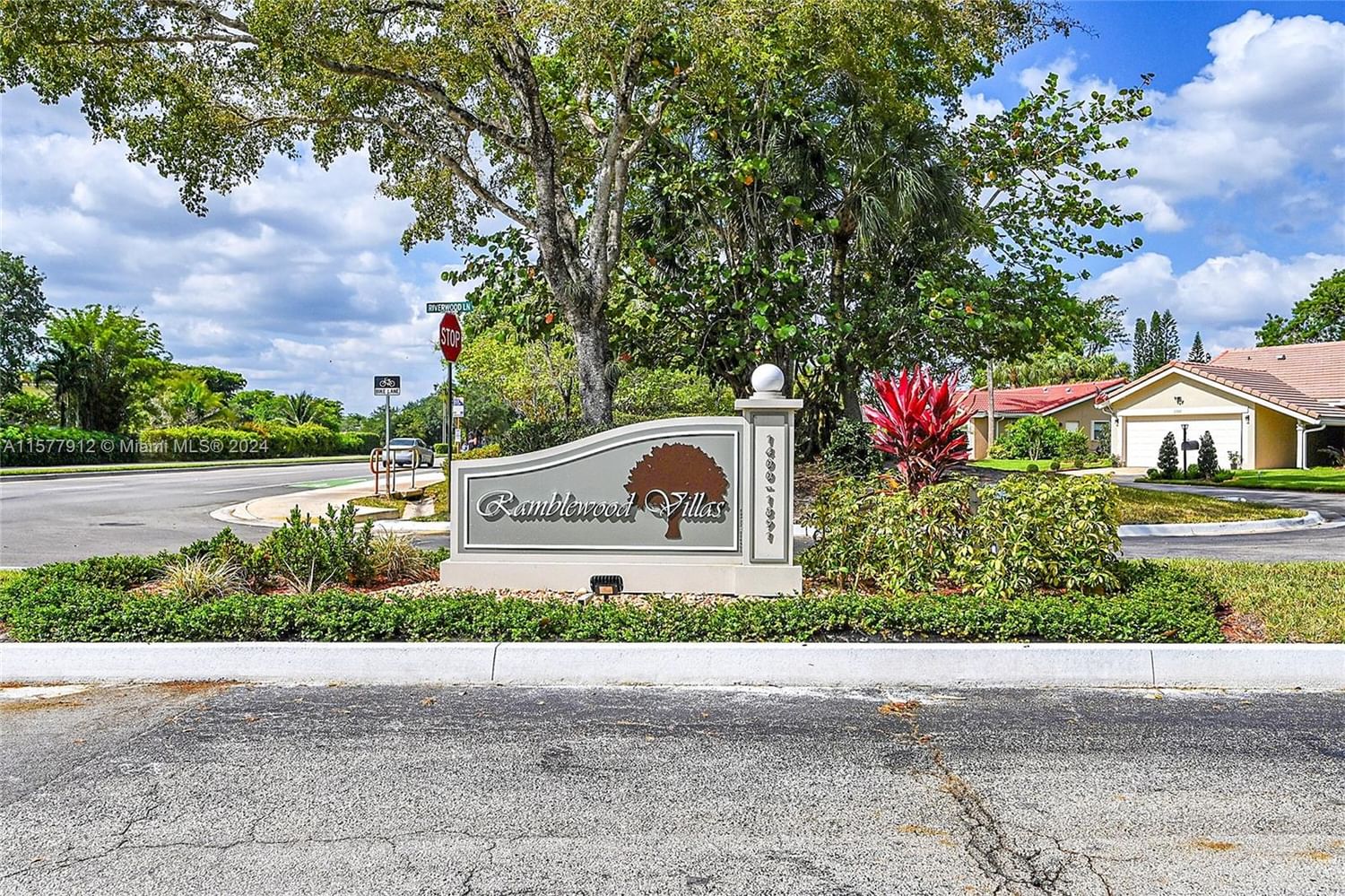 Real estate property located at 1742 Riverwood Ln, Broward County, RAMBLEWOOD VILLAS, Coral Springs, FL