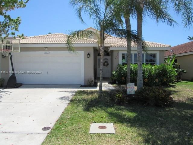 Real estate property located at 341 182nd Way, Broward County, SILVER LAKES AT PEMBROKE, Pembroke Pines, FL