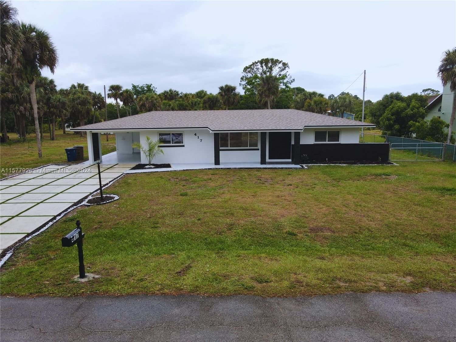 Real estate property located at 417 Roosevelt Ave, Lee County, LAKEWOOD TERRACE, Lehigh Acres, FL