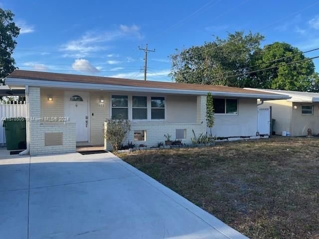 Real estate property located at 7611 15th Ct, Broward County, BOULEVARD HEIGHTS SEC 8, Pembroke Pines, FL