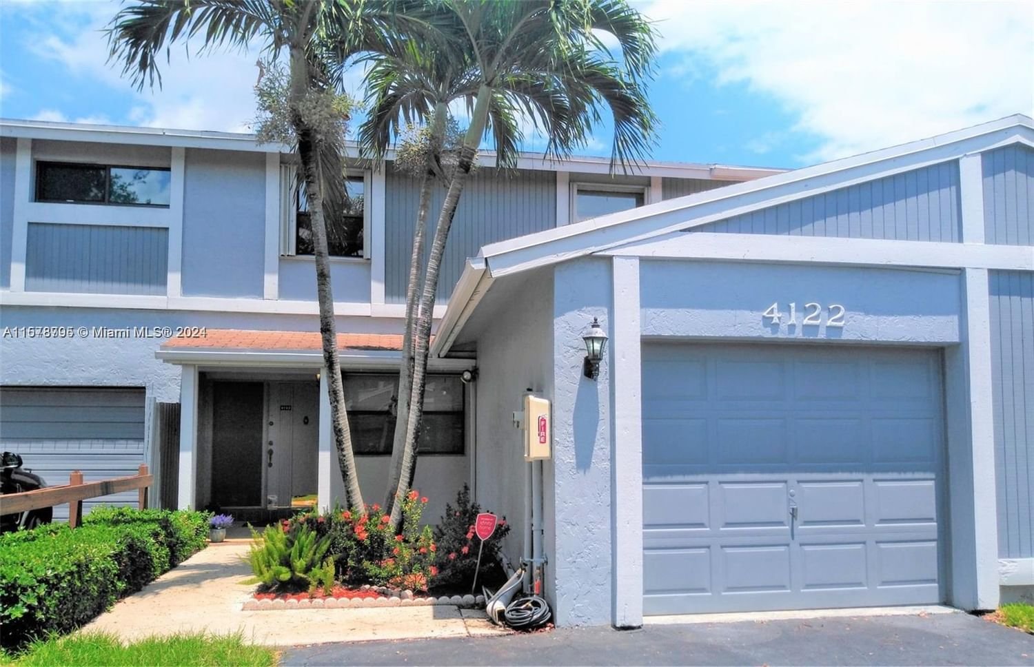 Real estate property located at 4122 79th Ave #4122, Broward County, HEFTLER TOWNHOUSES AT RED, Sunrise, FL